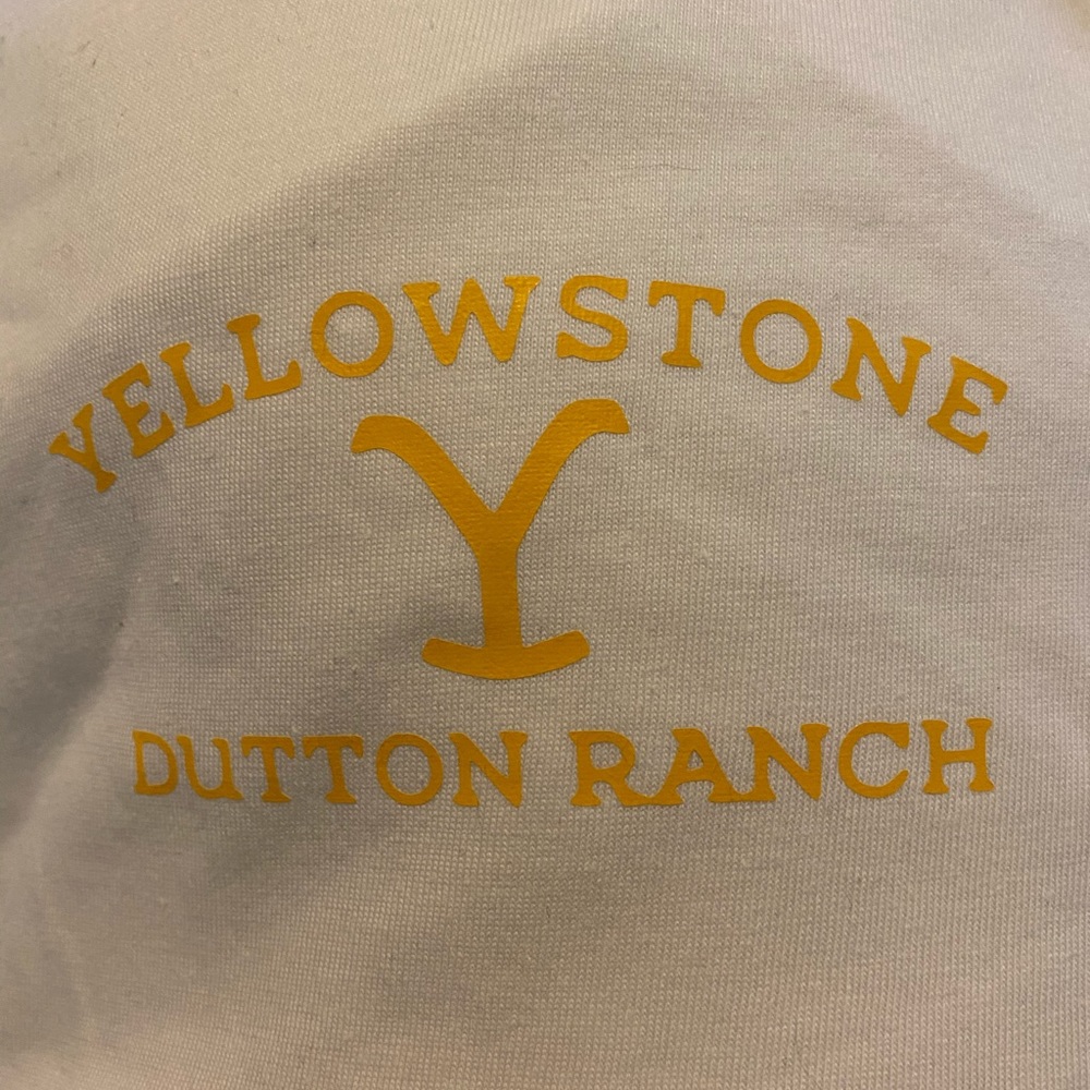 White Yellowstone Vneck